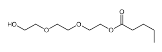 2-[2-(2-hydroxyethoxy)ethoxy]ethyl pentanoate Structure