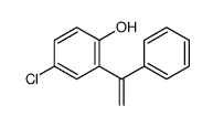 4-chloro-2-(1-phenylethenyl)phenol结构式