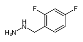 Hydrazine, [(2,4-difluorophenyl)methyl]- (9CI)结构式