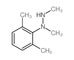 1-(2,6-dimethylphenyl)-1,2-dimethyl-hydrazine结构式