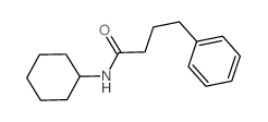 N-cyclohexyl-4-phenyl-butanamide Structure