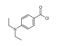 4-(diethylamino)benzoyl chloride Structure