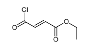 ethyl 4-chloro-4-oxobut-2-enoate结构式