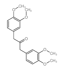 1,3-bis(3,4-dimethoxyphenyl)propan-2-one Structure