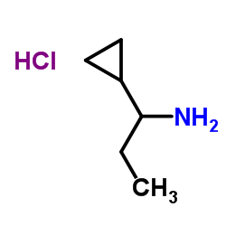 1-环丙基丙-1-胺盐酸盐结构式
