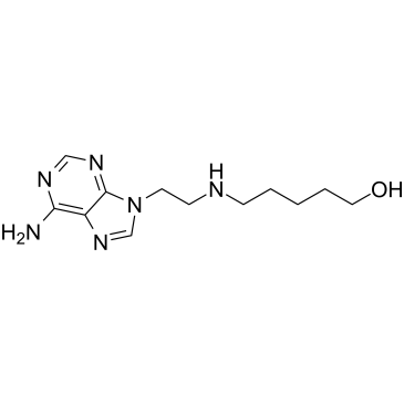 5-{[2-(6-氨基-9H-嘌呤-9-基)乙基]氨基}-1-戊醇图片