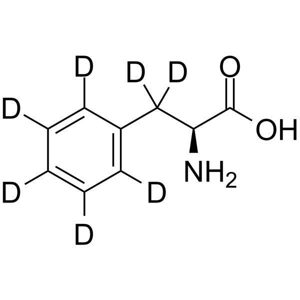 L-Phenylalanine-d7 Structure