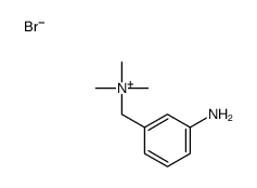 (3-aminophenyl)methyl-trimethylazanium,bromide Structure