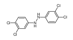 N,N'-bis(3,4-dichlorophenyl)hydrazine结构式