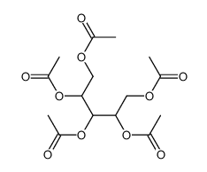 1,2,3,4,5-penta-O-acetyl-D-xylitol Structure