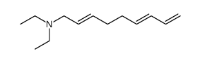 N-2,6,8-nonatrienyldiethylamine结构式