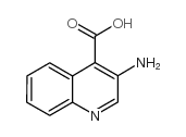 3-氨基喹啉-4-羧酸结构式