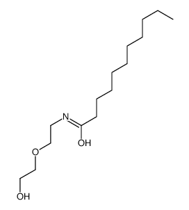 N-[2-(2-hydroxyethoxy)ethyl]undecanamide Structure