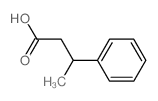 3-phenylbutanoic acid结构式