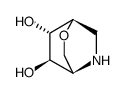 2-Oxa-5-azabicyclo[2.2.2]octane-7,8-diol, (1R,4R,7S,8R)- (9CI)结构式