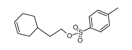 2-(cyclohex-3-en-1-yl)ethyl 4-methylbenzenesulfonate结构式