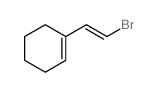 Cyclohexene,1-(2-bromoethenyl)-, (E)- (9CI) Structure