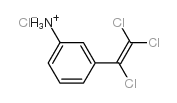 3-(三氯乙烯基)苯胺盐酸盐结构式