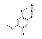 1-azido-5-chloro-2,4-dimethoxybenzene结构式
