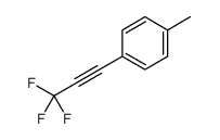 1-methyl-4-(3,3,3-trifluoroprop-1-ynyl)benzene结构式