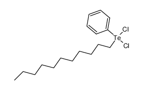 dichloro(phenyl)(undecyl)-l4-tellane结构式