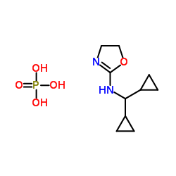 磷酸利美尼定结构式
