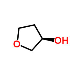 (R)-(-)-3-羟基四氢呋喃结构式
