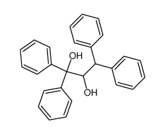 1,1,3,3-tetraphenyl-propane-1,2-diol结构式