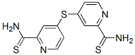 4,4'-Thiobis(2-pyridinecarbothioamide) Structure