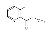 3-氟吡啶-2-羧酸甲酯结构式