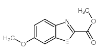 6-甲氧基－苯并噻唑-2-羧酸甲酯结构式