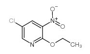 5-氯-2-乙氧基-3-硝基砒啶结构式