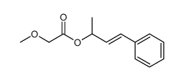 (E)-1-methyl-3-phenylprop-2-en-1-ol methoxyacetate Structure