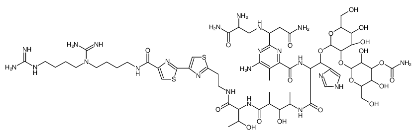 Bleomycin-B4 structure