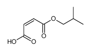 isobutyl hydrogen maleate Structure