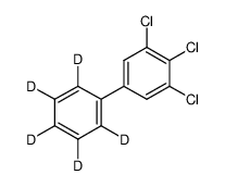 3,4,5-Trichlorobiphenyl-2′,3′,4′,5′,6′-d5 Structure