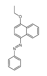 (4-ethoxy-[1]naphthyl)-phenyl-diazene结构式