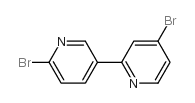 4,6-二溴-2,3-联吡啶结构式
