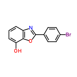 2-(4-Bromophenyl)-1,3-benzoxazol-7-ol Structure