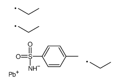 4-methyl-N-tripropylplumbylbenzenesulfonamide Structure