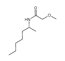 (R)-N-(2-heptyl)-2-methoxyacetamide Structure