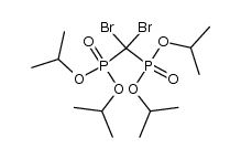 tetra-isopropyl dibromomethylene bisphosphonate Structure