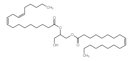 1-油酰基-2-亚油酰基-rac-甘油结构式