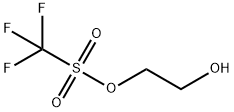 Methanesulfonic acid, trifluoro-, 2-hydroxyethyl ester Structure