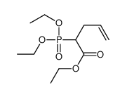 ethyl 2-diethoxyphosphorylpent-4-enoate Structure