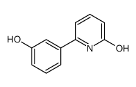 6-(3-hydroxyphenyl)-1H-pyridin-2-one结构式