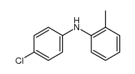 4-chloro-2'-methyldiphenylamine Structure