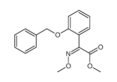2-Benzyloxyphenyl-glyoxylic acid methyl ester O-methyloxime结构式