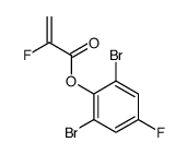 (2,6-dibromo-4-fluorophenyl) 2-fluoroprop-2-enoate Structure