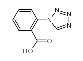 2-(1H-四唑-1-基)苯甲酸结构式